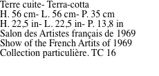 Terre cuite- Terra-cotta